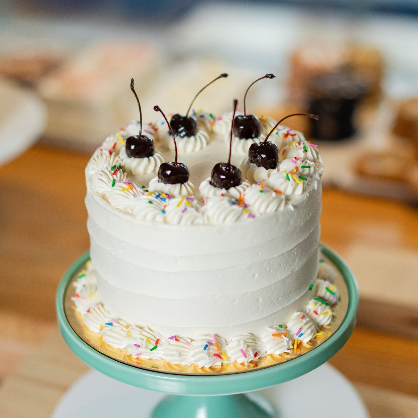 cake bakery toronto birthday gta buttercream chiffon buttermilk sprinkle cherries