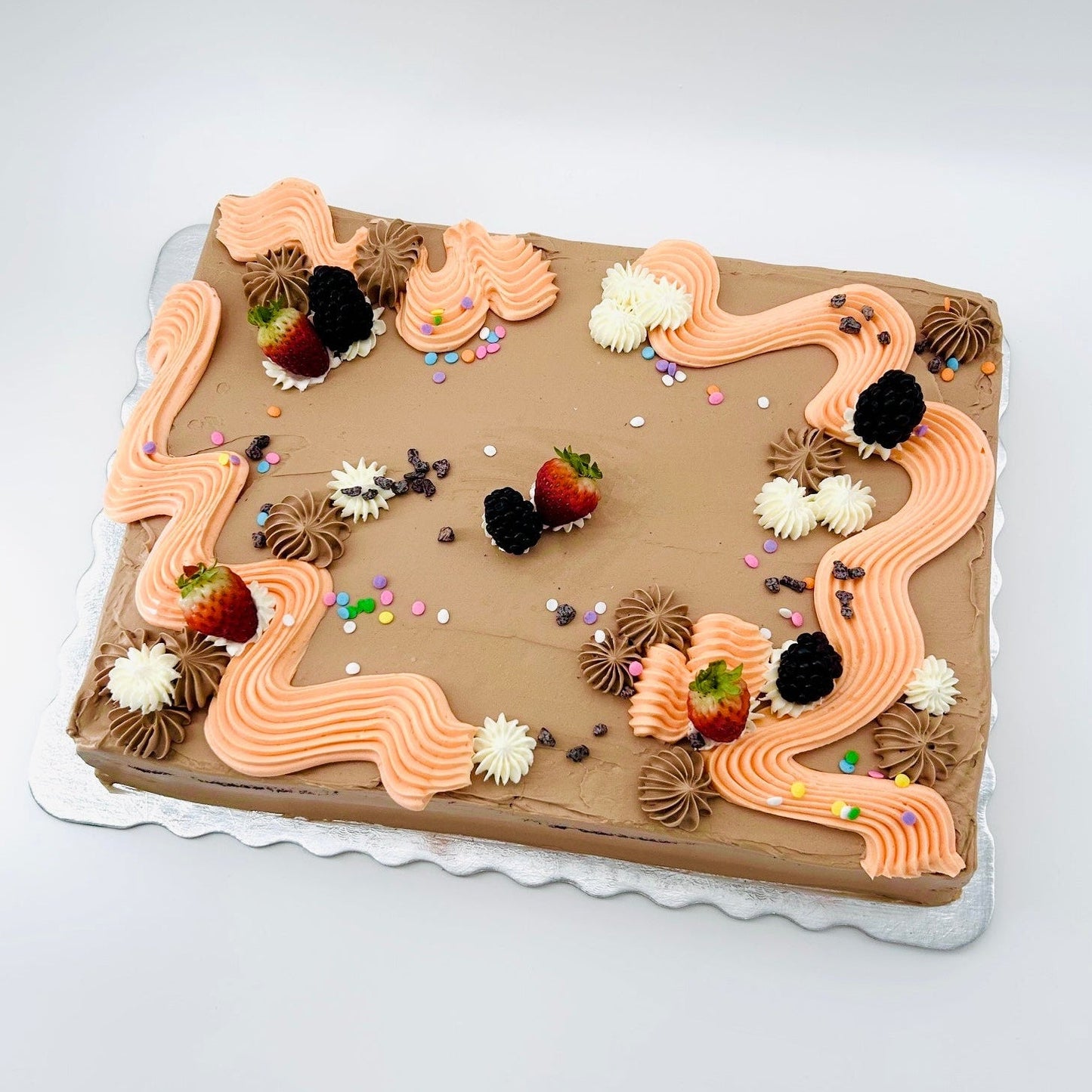 chocolate buttercream buttermilk sheet cake bakery toronto gta sprinkles birthday